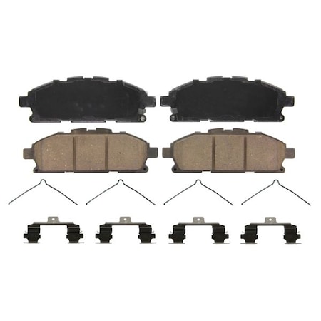 Wagner Brakes Ceramic Disc Pad Set, Zd1552 ZD1552
